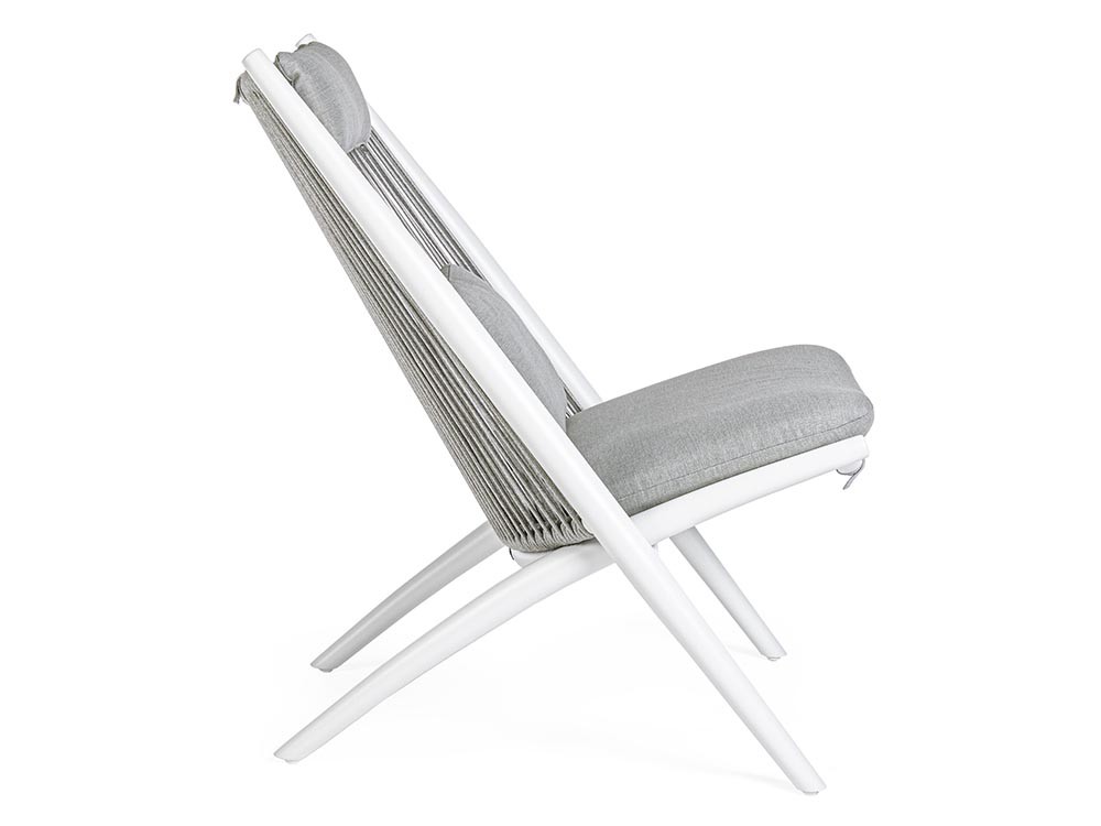 Sillón para salón exterior Aloha de aluminio Bizzotto - 17