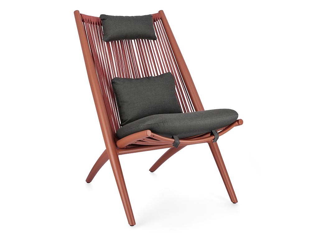 Sillón para salón exterior Aloha de aluminio Bizzotto - 2