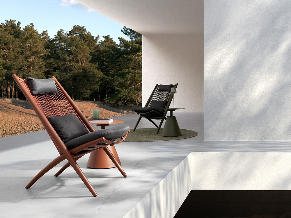 Sillón para salón exterior Aloha de aluminio Bizzotto - 21