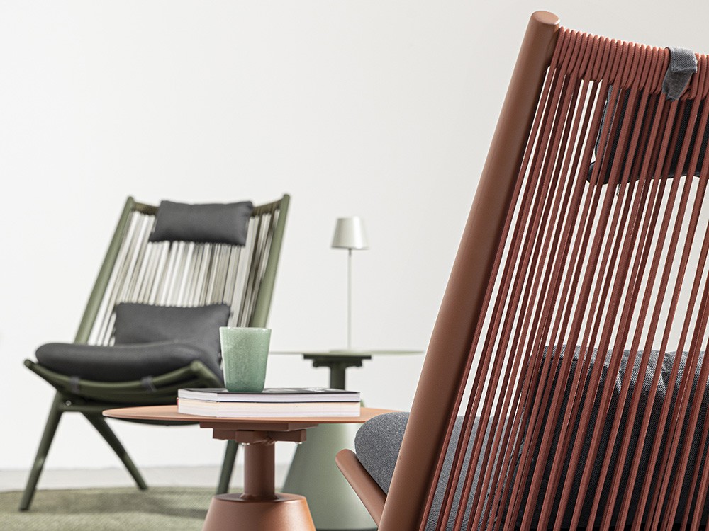 Sillón para salón exterior Aloha de aluminio Bizzotto - 22