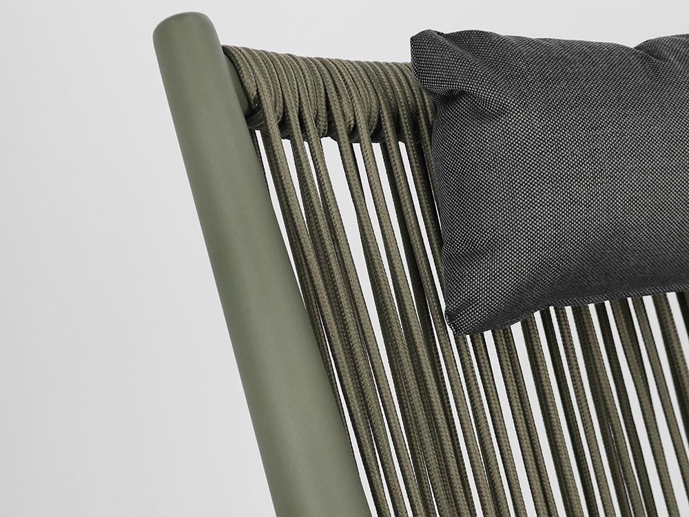 Sillón para salón exterior Aloha de aluminio Bizzotto - 34