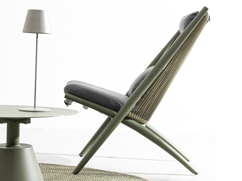 Sillón para salón exterior Aloha de aluminio Bizzotto - 29