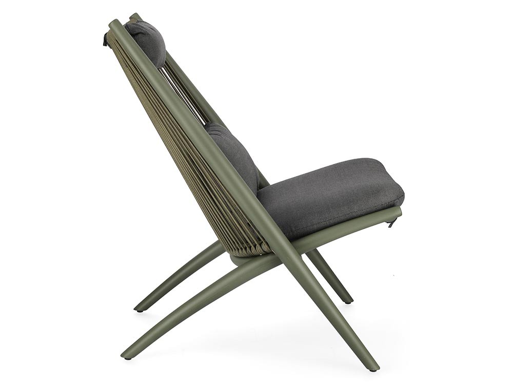 Sillón para salón exterior Aloha de aluminio Bizzotto - 32