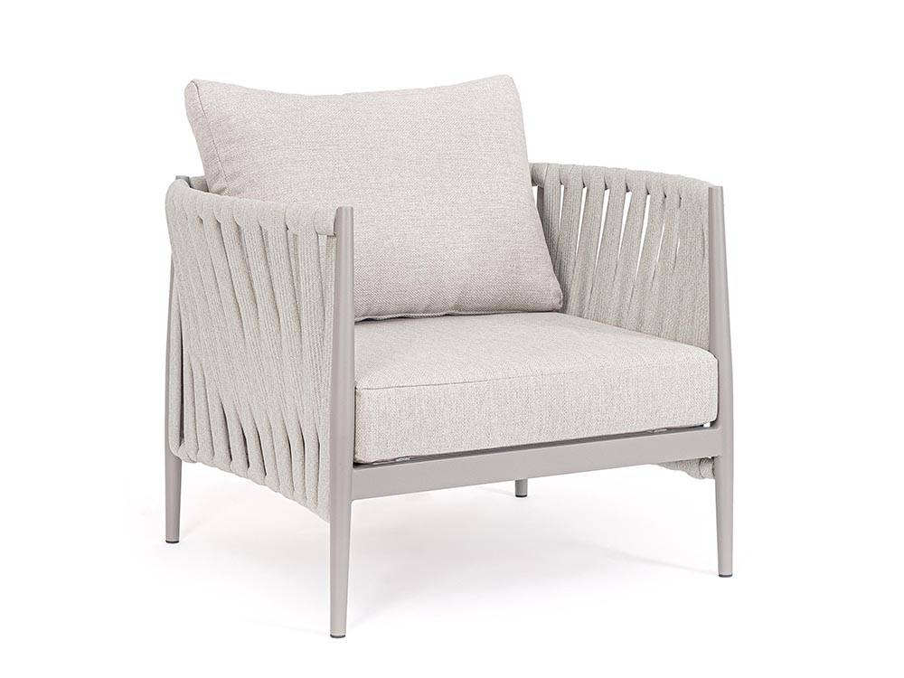 Sillón para salón exterior Jacinta de aluminio Bizzotto - 3
