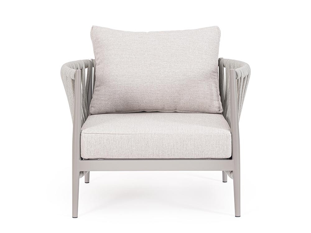 Sillón para salón exterior Jacinta de aluminio Bizzotto - 5