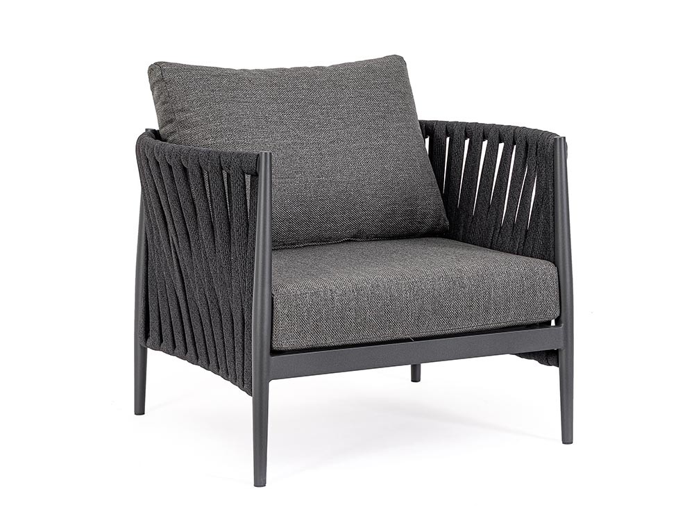 Sillón para salón exterior Jacinta de aluminio Bizzotto - 1