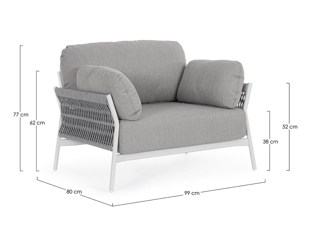 Sillón para salón exterior Pardis de Bizzotto - 9