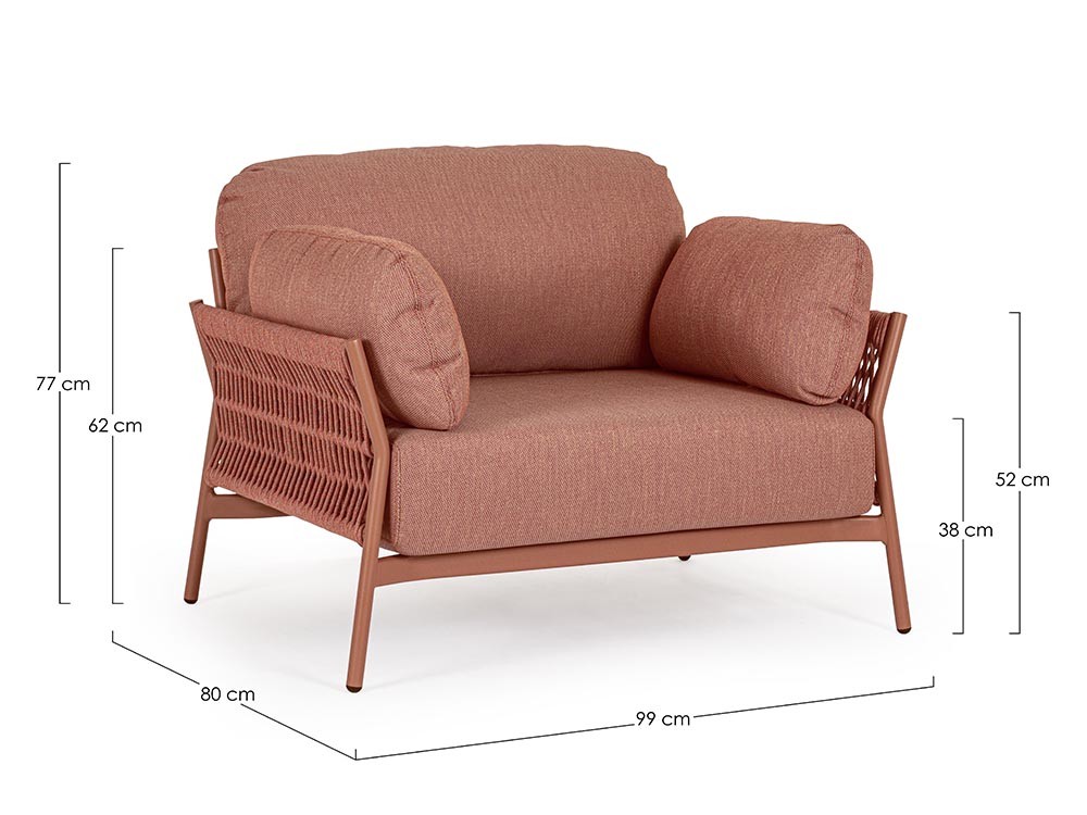 Sillón para salón exterior Pardis de Bizzotto - 19