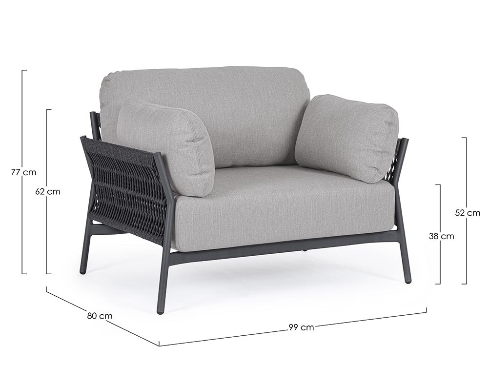 Sillón para salón exterior Pardis de Bizzotto - 28