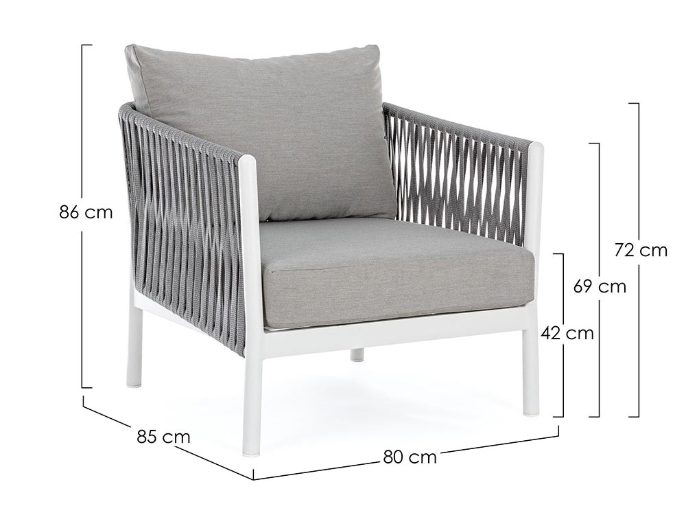 Sillón para salón exterior Florencia de Bizzotto - 9
