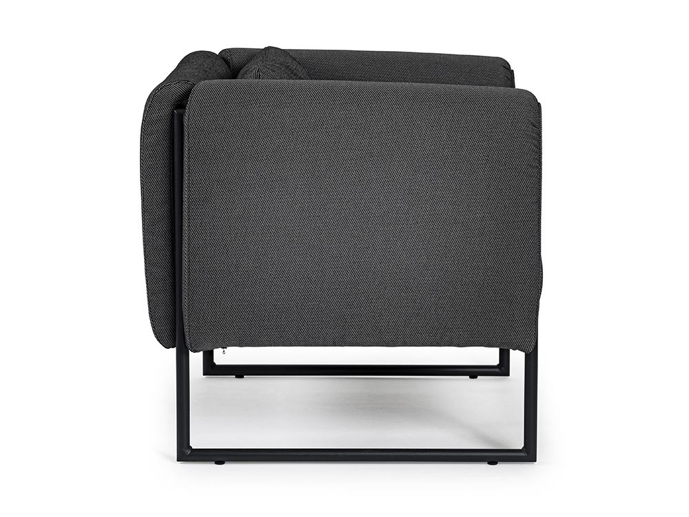 Sillón para salón exterior Pixel con estructura de aluminio y tapizado Bizzotto - 17