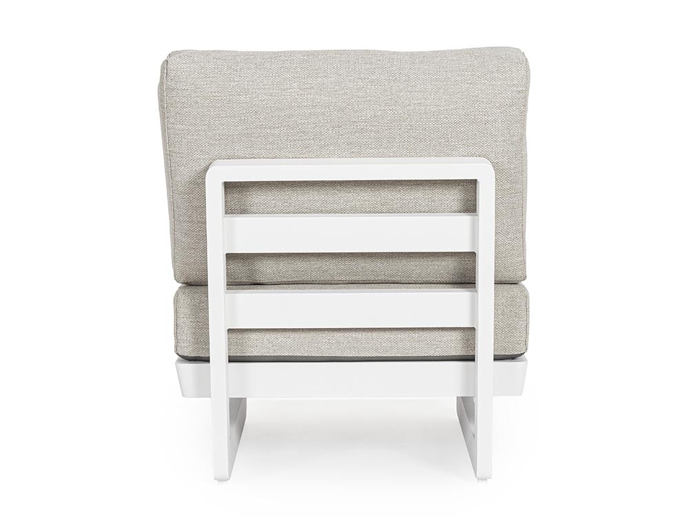 Sillón modular para salón exterior Infinity de aluminio Bizzotto - 12
