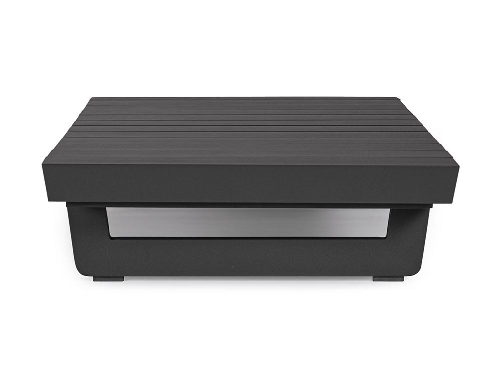Mesa de centro para salón exterior Infinity de aluminio Bizzotto - 7