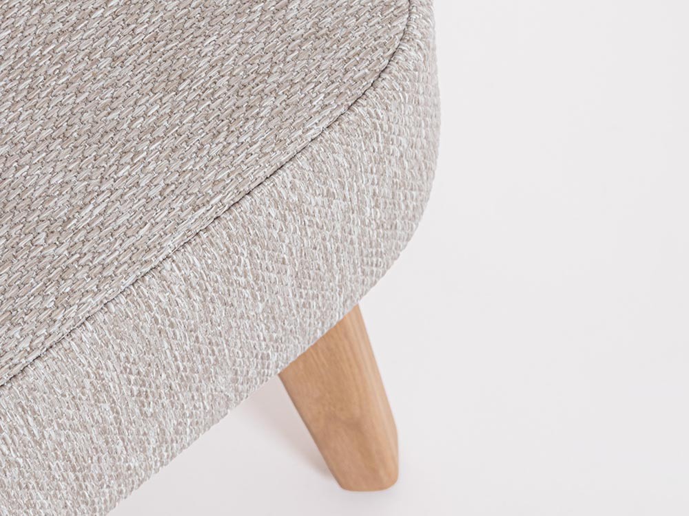 Otomán para salón exterior Tamires de madera de teca Bizzotto - 9