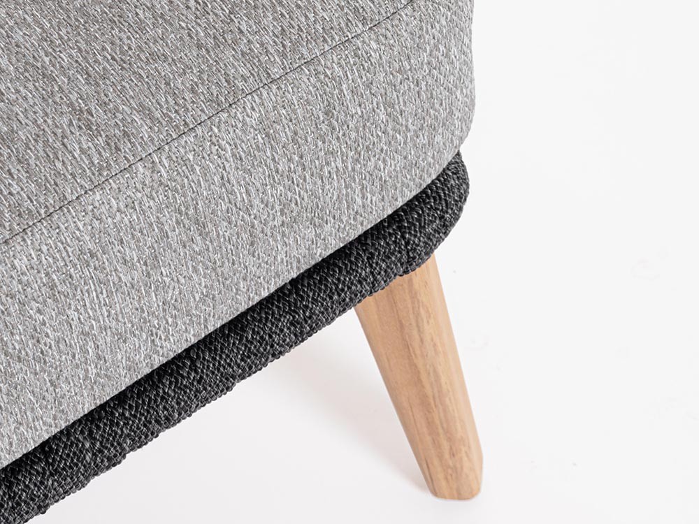 Otomán para salón exterior Tamires de madera de teca Bizzotto - 14