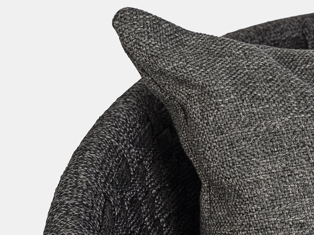 Sillón para salón exterior Coachella de teca y cuerda trenzada Bizzotto - 11