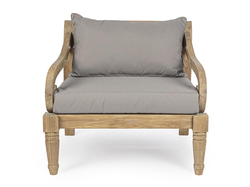 Sillón Karuba para salón exterior de madera de teca Bizzotto - 8