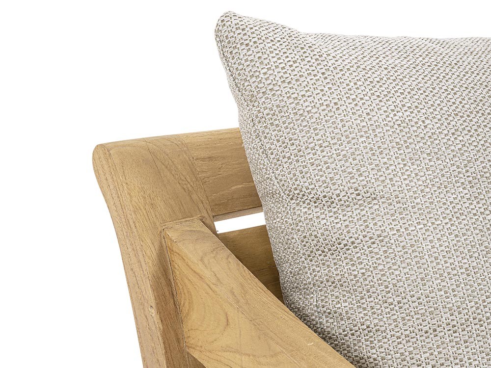 Sillón Karuba para salón exterior de madera de teca Bizzotto - 22