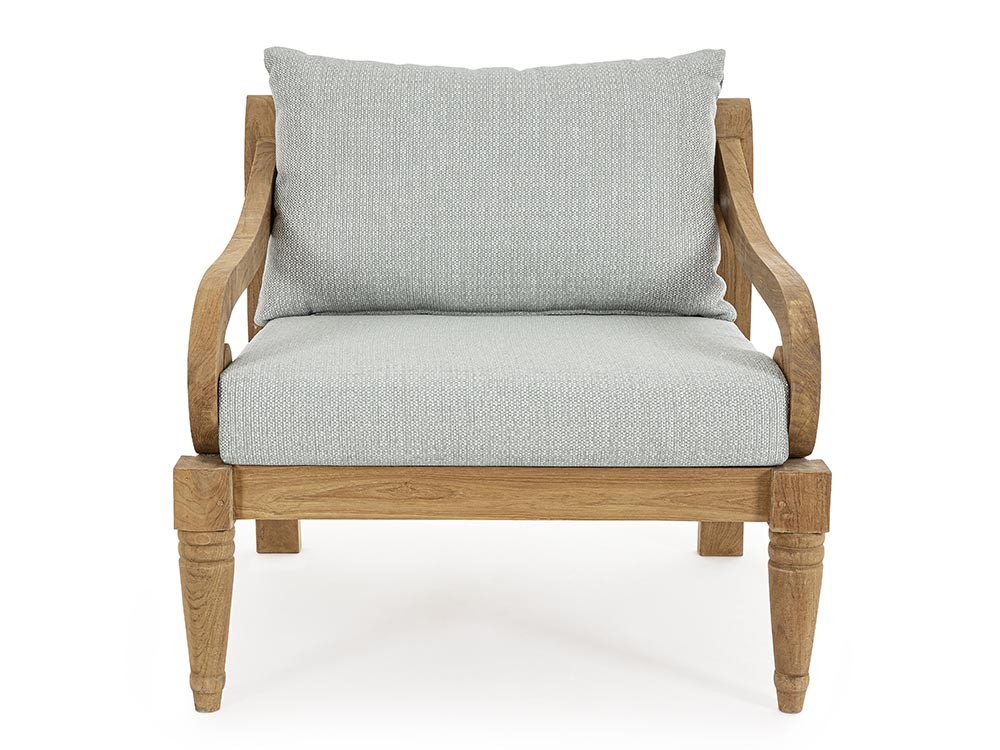 Sillón Karuba para salón exterior de madera de teca Bizzotto - 26