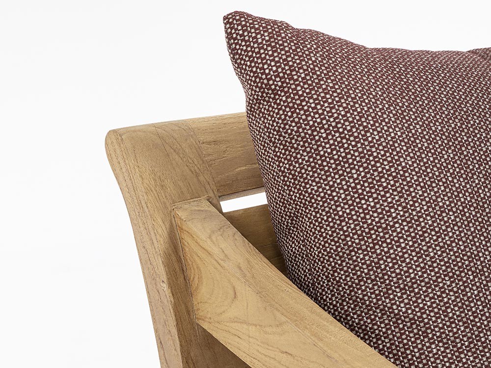 Sillón Karuba para salón exterior de madera de teca Bizzotto - 38