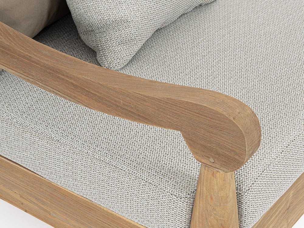 Sillón Bali para salón exterior de madera de teca Bizzotto - 9