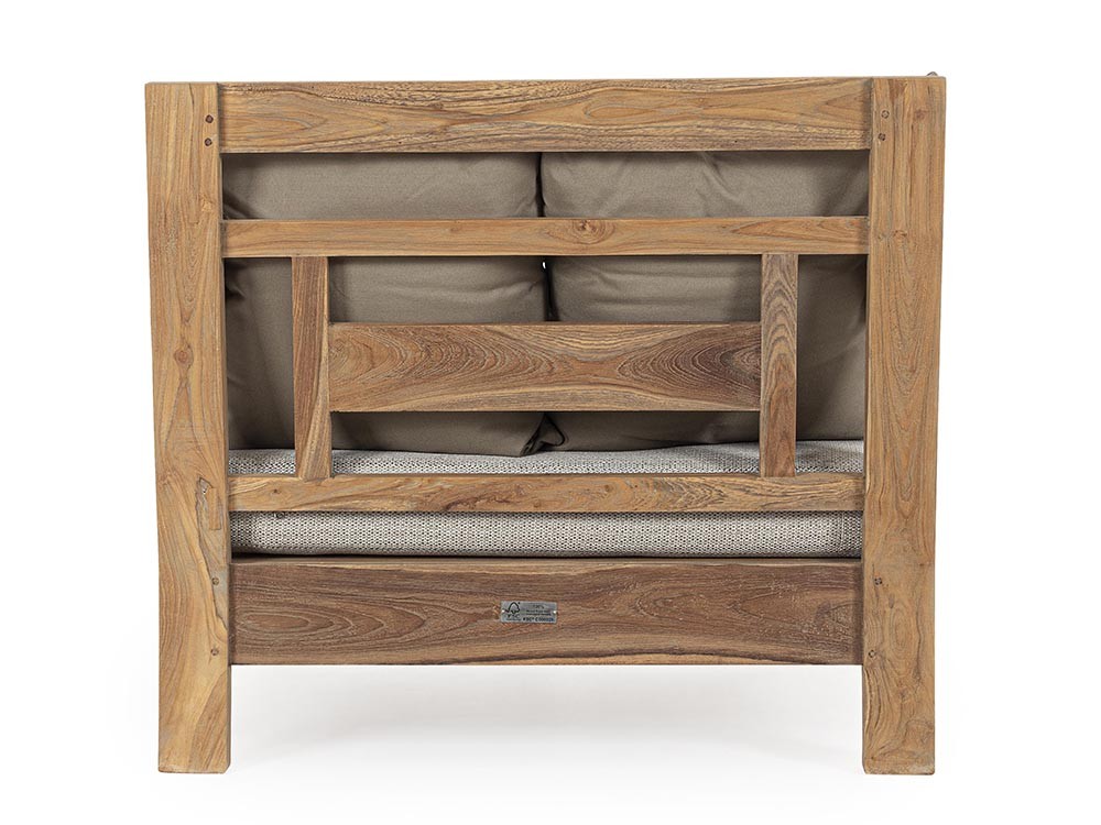 Sillón Bali para salón exterior de madera de teca Bizzotto - 5