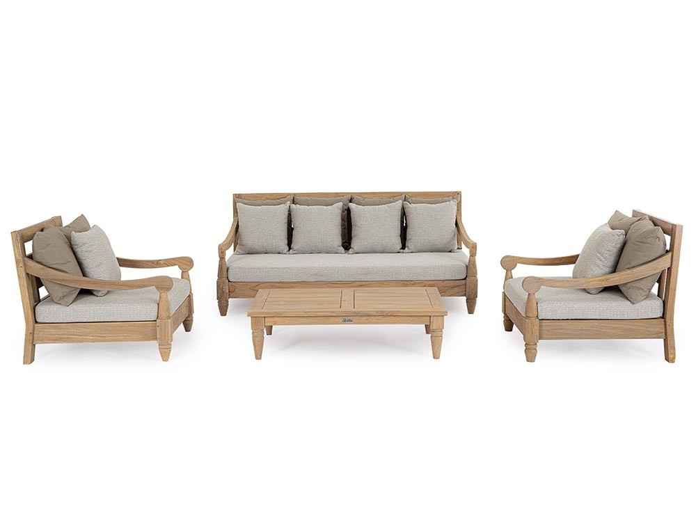 Sillón Bali para salón exterior de madera de teca Bizzotto - 10