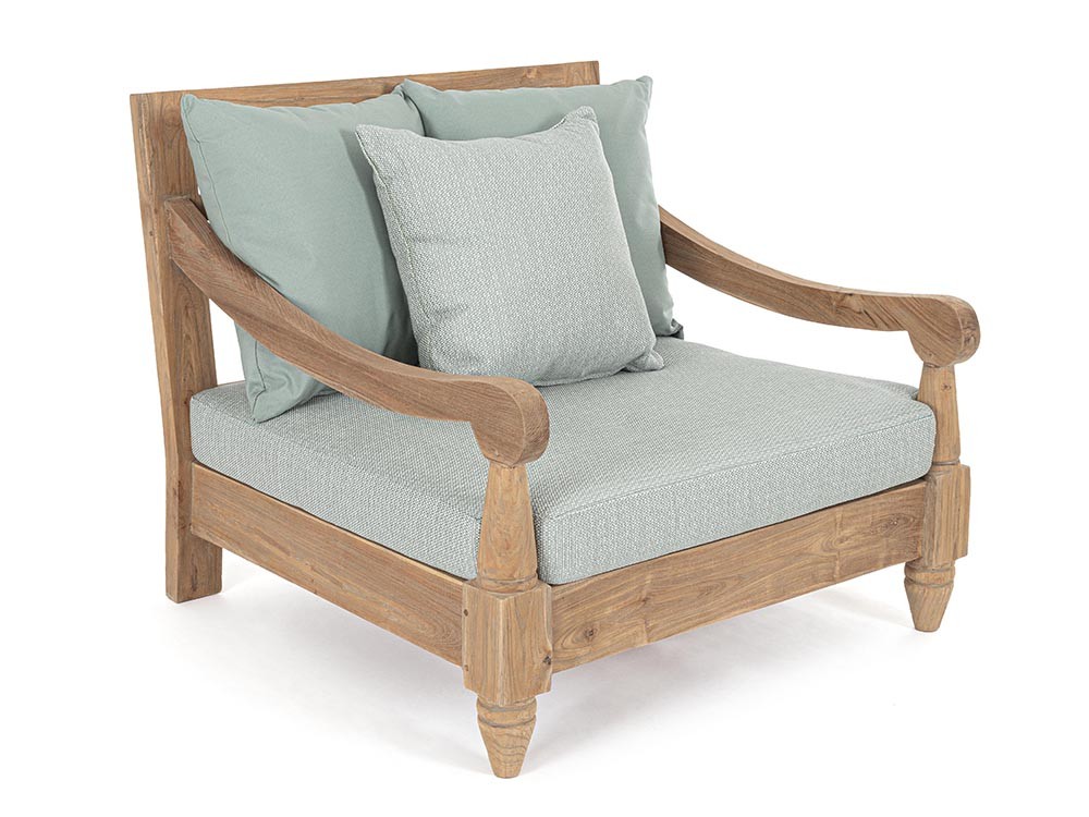 Sillón Bali para salón exterior de madera de teca Bizzotto - 3
