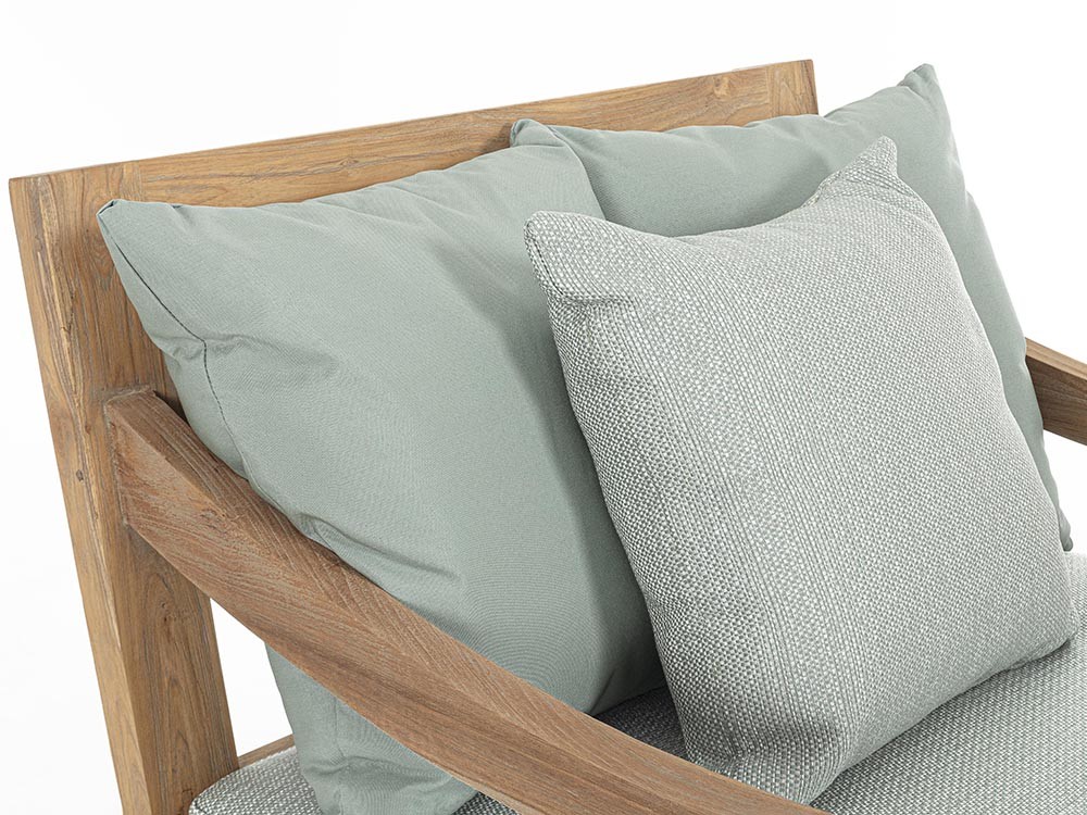 Sillón Bali para salón exterior de madera de teca Bizzotto - 16