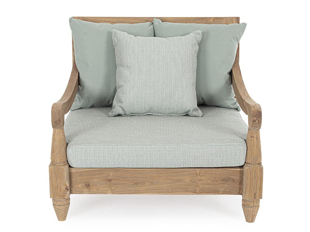 Sillón Bali para salón exterior de madera de teca Bizzotto - 12