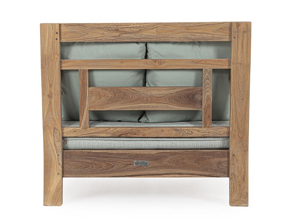 Sillón Bali para salón exterior de madera de teca Bizzotto - 13