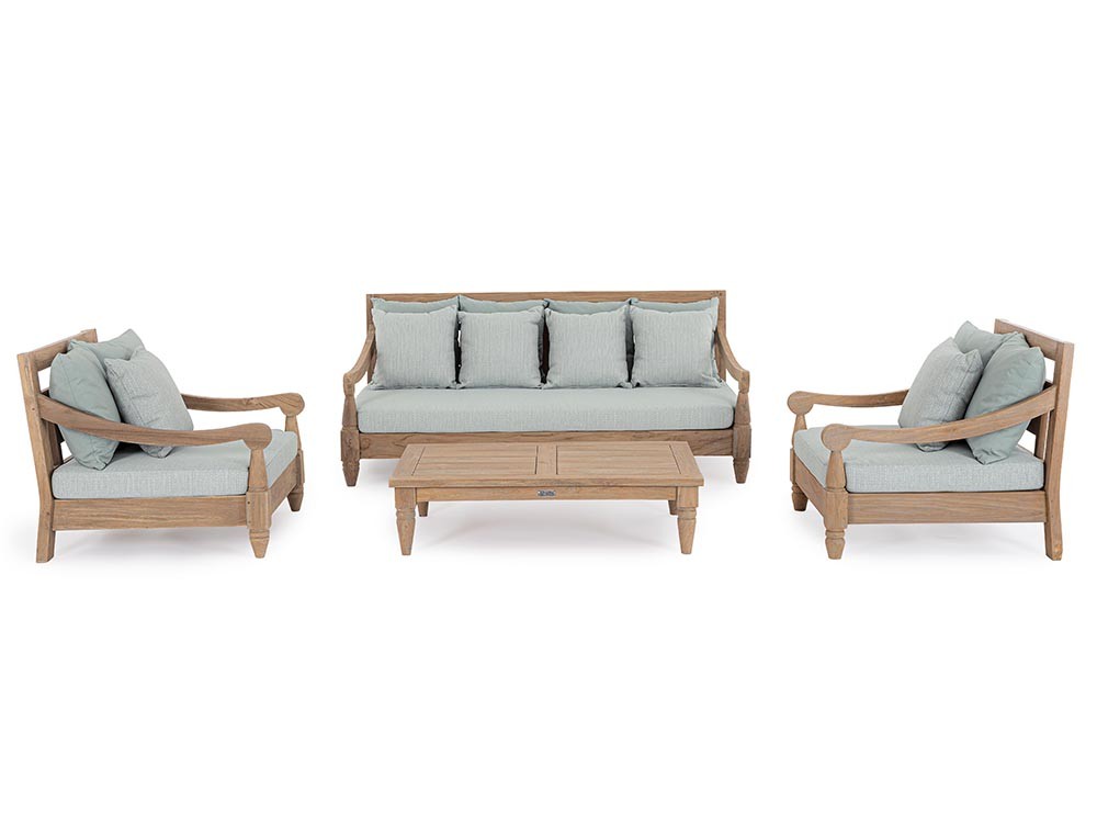 Sillón Bali para salón exterior de madera de teca Bizzotto - 19