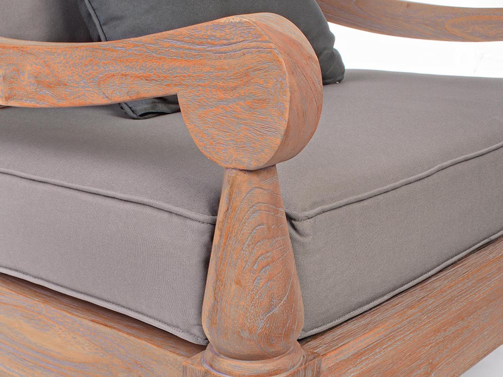 Sillón Bali para salón exterior de madera de teca Bizzotto - 27