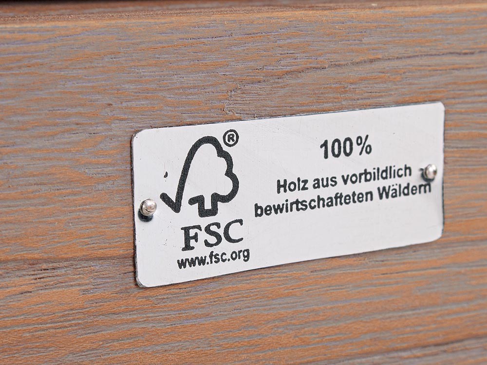 Sillón Bali para salón exterior de madera de teca Bizzotto - 33