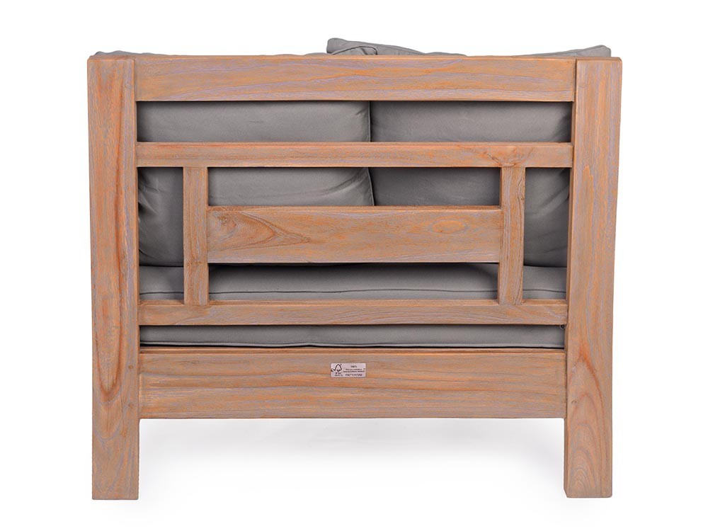 Sillón Bali para salón exterior de madera de teca Bizzotto - 25