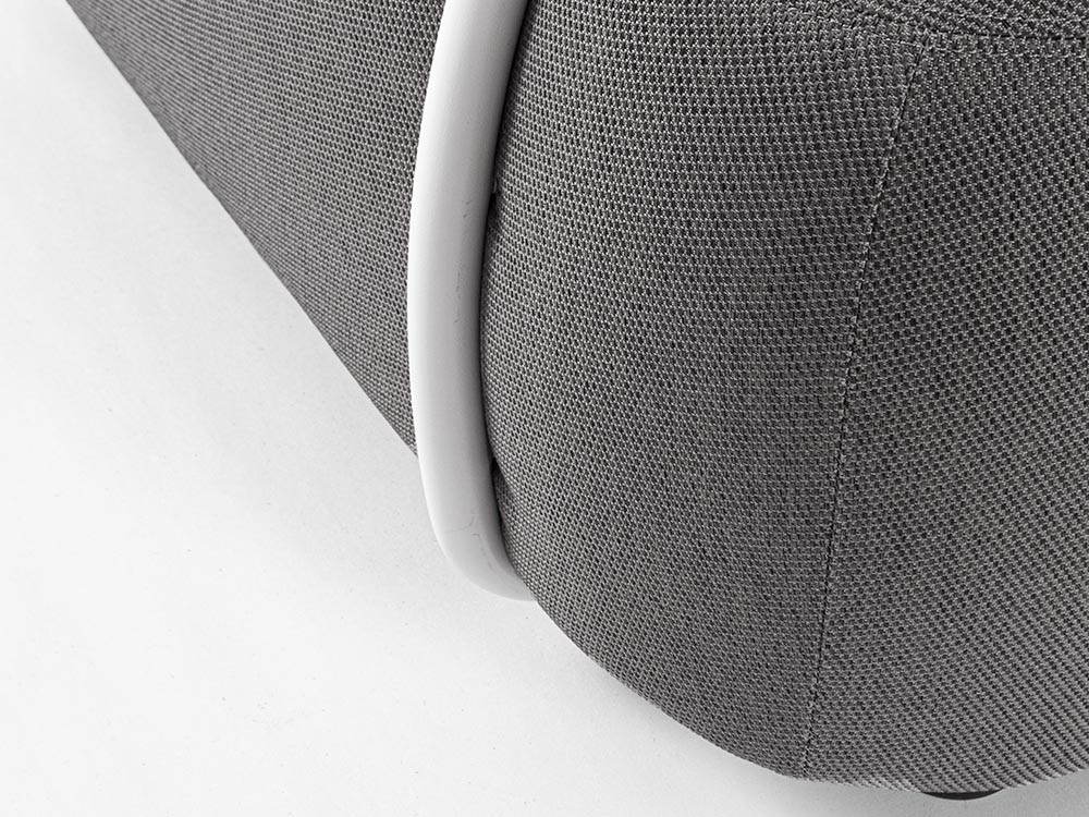 Sofá de dos plazas para salón exterior Palmer de aluminio y cuerda trenzada Bizzotto - 10