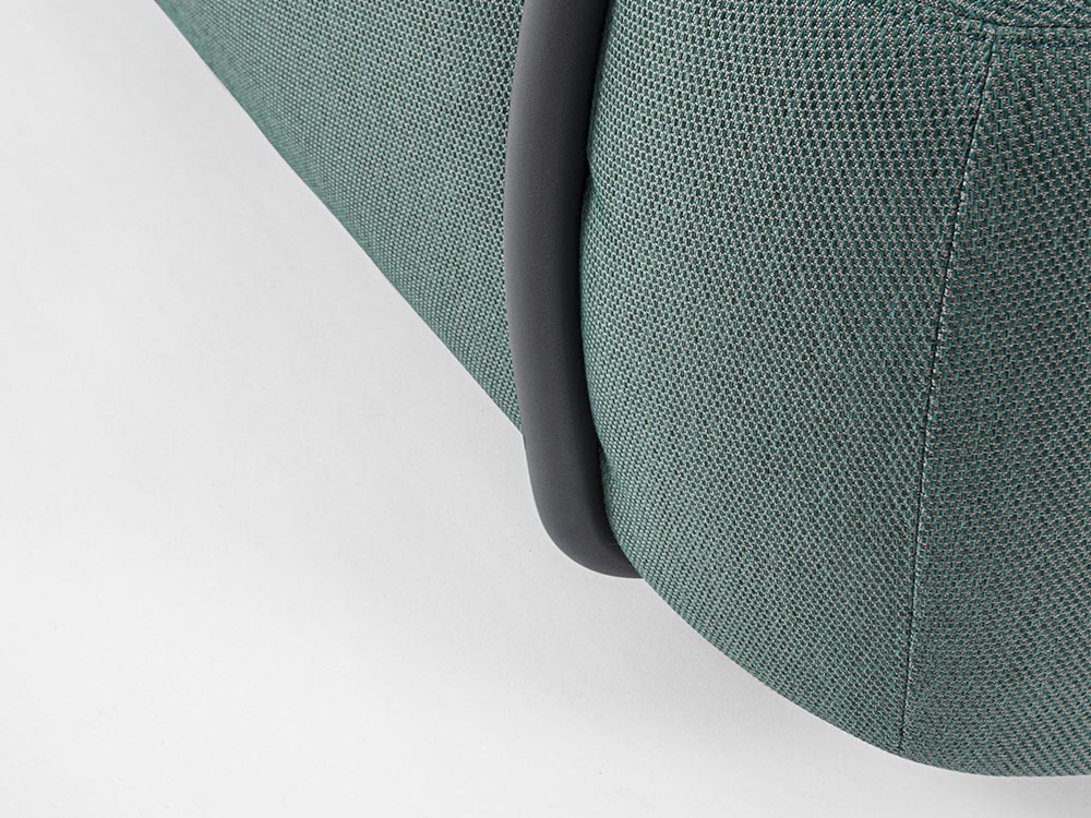 Sofá de dos plazas para salón exterior Palmer de aluminio y cuerda trenzada Bizzotto - 18