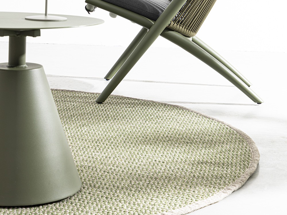 Mesita auxiliar para salón exterior Aloha de aluminio Bizzotto - 15