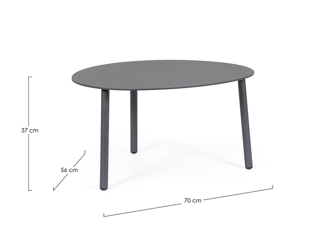 Mesa de centro para salón exterior de aluminio Sparky Bizzotto - 8