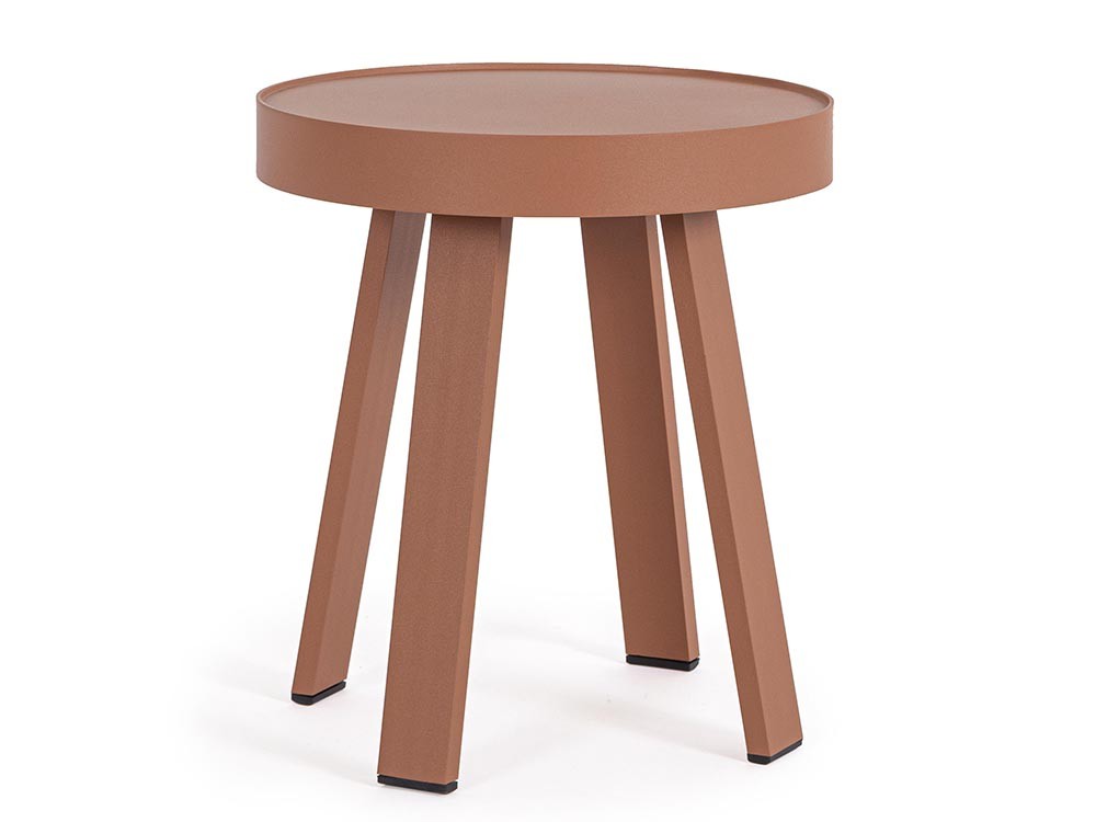 Mesa auxiliar para salón exterior Spyro de aluminio Bizzotto - 4