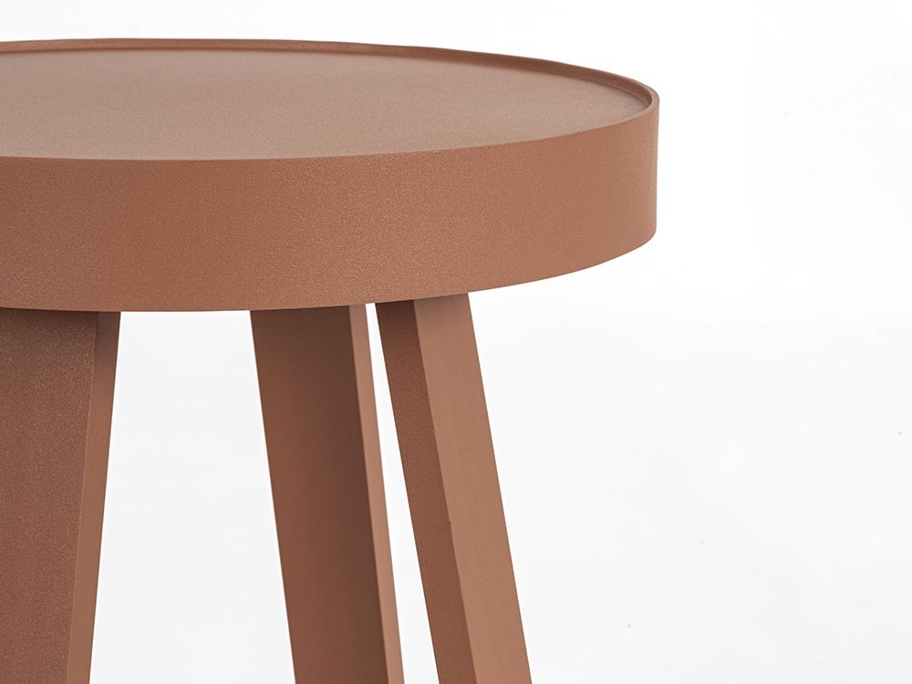 Mesa auxiliar para salón exterior Spyro de aluminio Bizzotto - 11