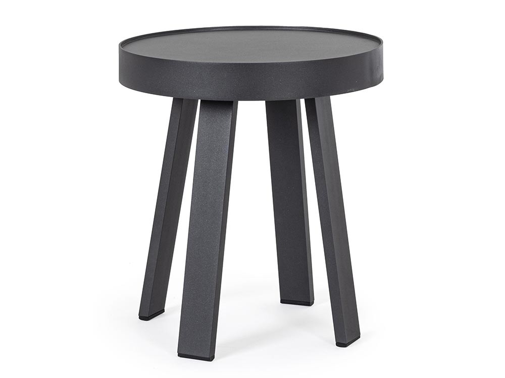 Mesa auxiliar para salón exterior Spyro de aluminio Bizzotto - 3