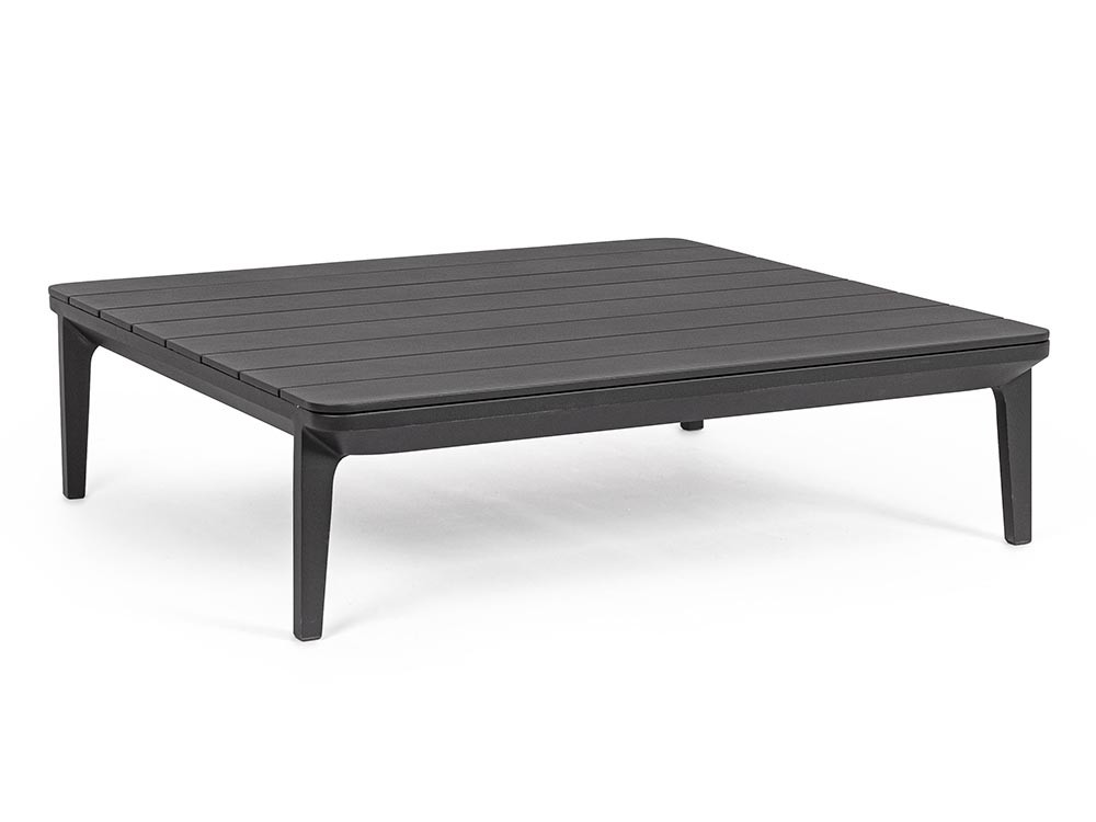 Mesa de centro para salón exterior Matrix de aluminio Bizzotto - 1
