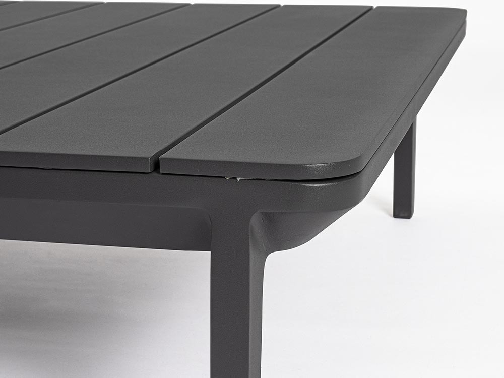 Mesa de centro para salón exterior Matrix de aluminio Bizzotto - 15