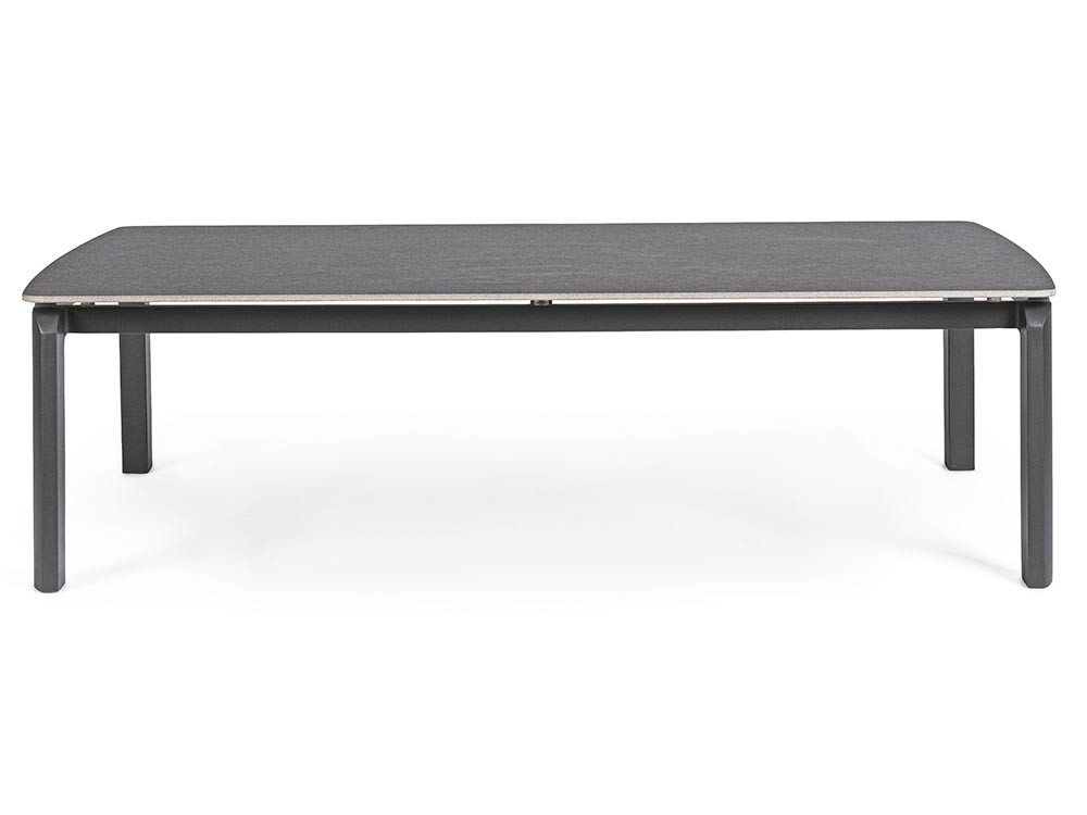 Mesa de centro para salón exterior con estructura de aluminio y sobre cerámico Jalisco Bizzotto - 13