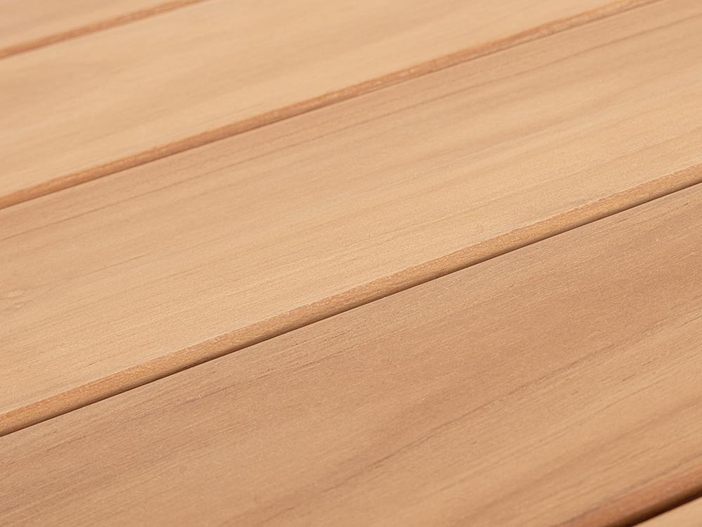 Mesa auxiliar para exterior de madera de teca Tamires Bizzotto - 7
