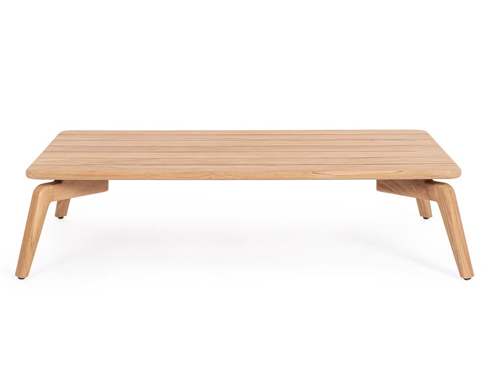 Mesa de centro de madera de teca Tamires en bizzotto - 4