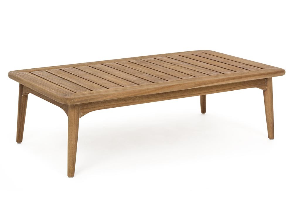 Mesa de centro para salón exterior de madera de teca Ninfa-Xenia de Bizzotto - 2