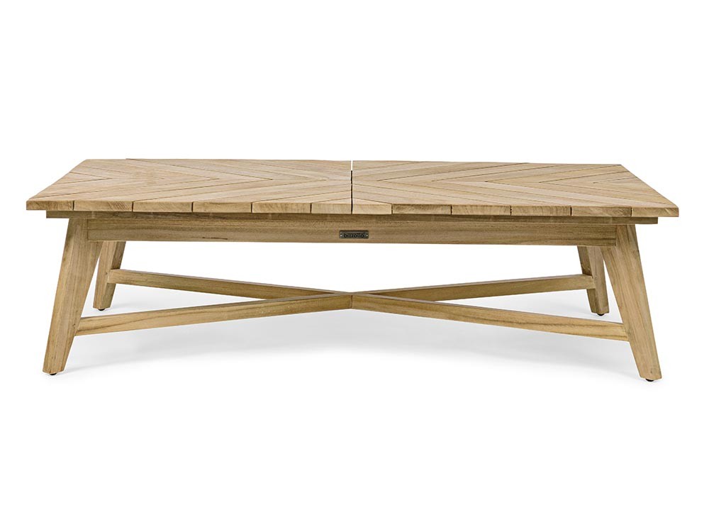 Mesa de centro para salón exterior de madera de teca Coachella Bizzotto - 4