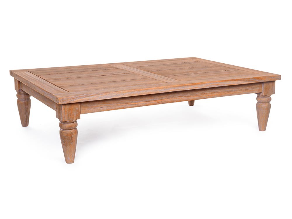 Mesa de centro para salón exterior de madera de teca Bali Bizzotto - 2